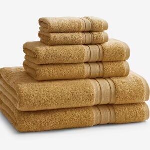 The Company Store
Company Cotton 6-Piece Honey Turkish Cotton Bath Towel Set